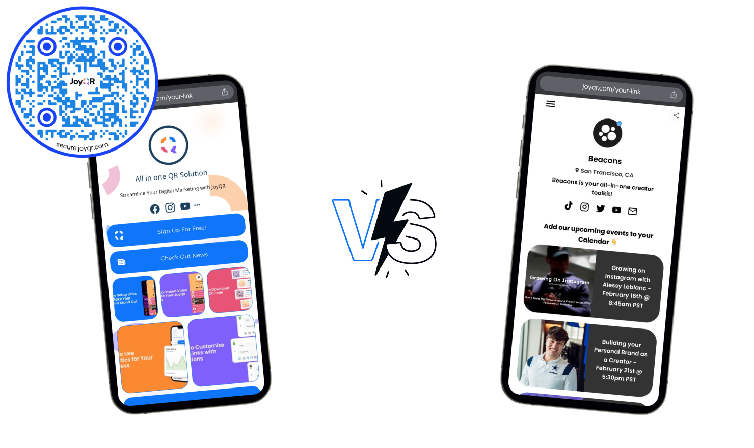 comparision brand logos