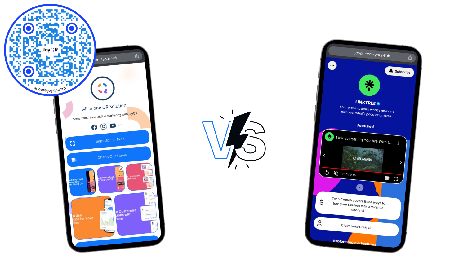 comparision brand logos